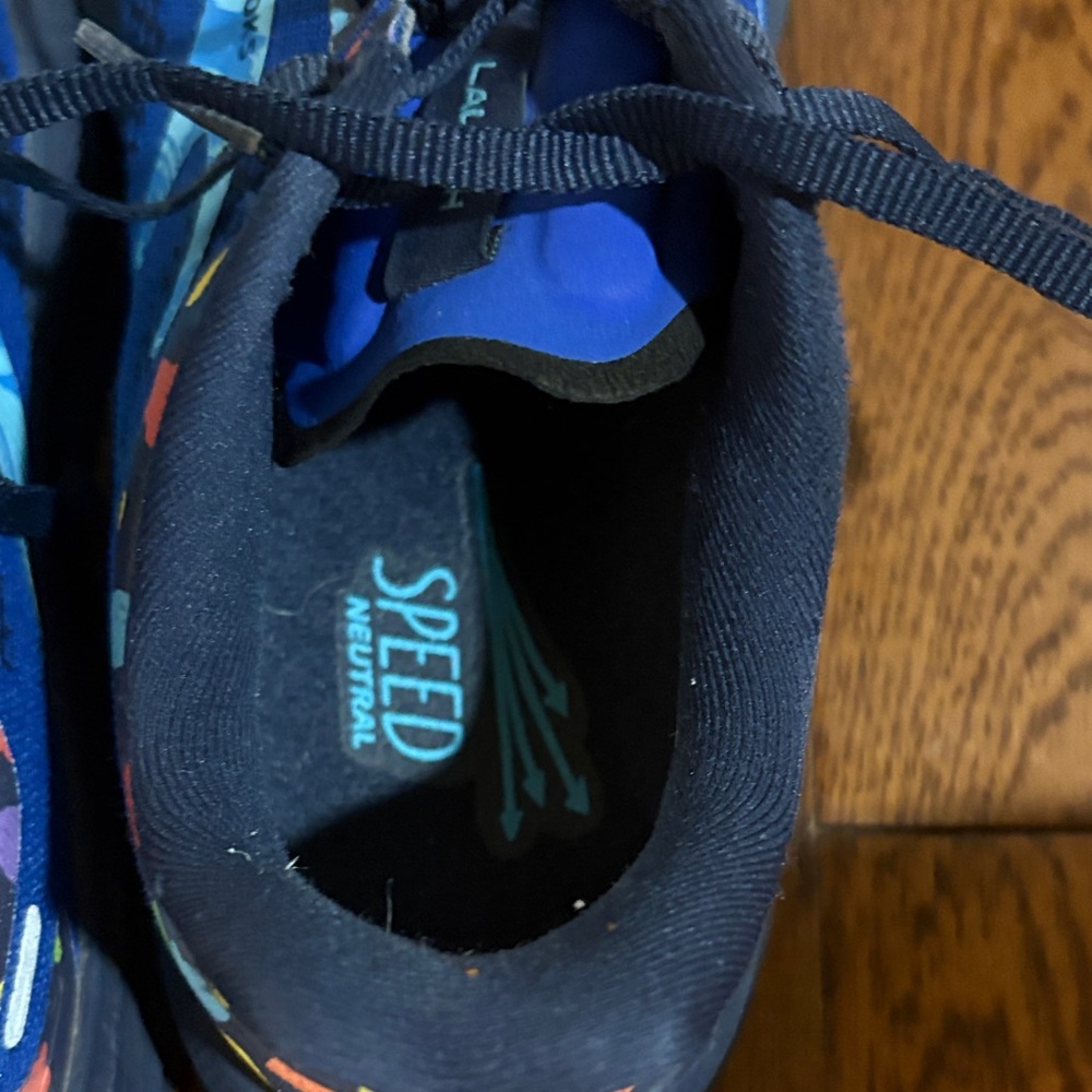 Brooks Blue Multicolor Women's Sneakers - Picture 5 of 7